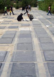 The only cemetary in Tehran, Behesht e Zahra, is the scene of hundreds of burials daily just outside the city limits. ()