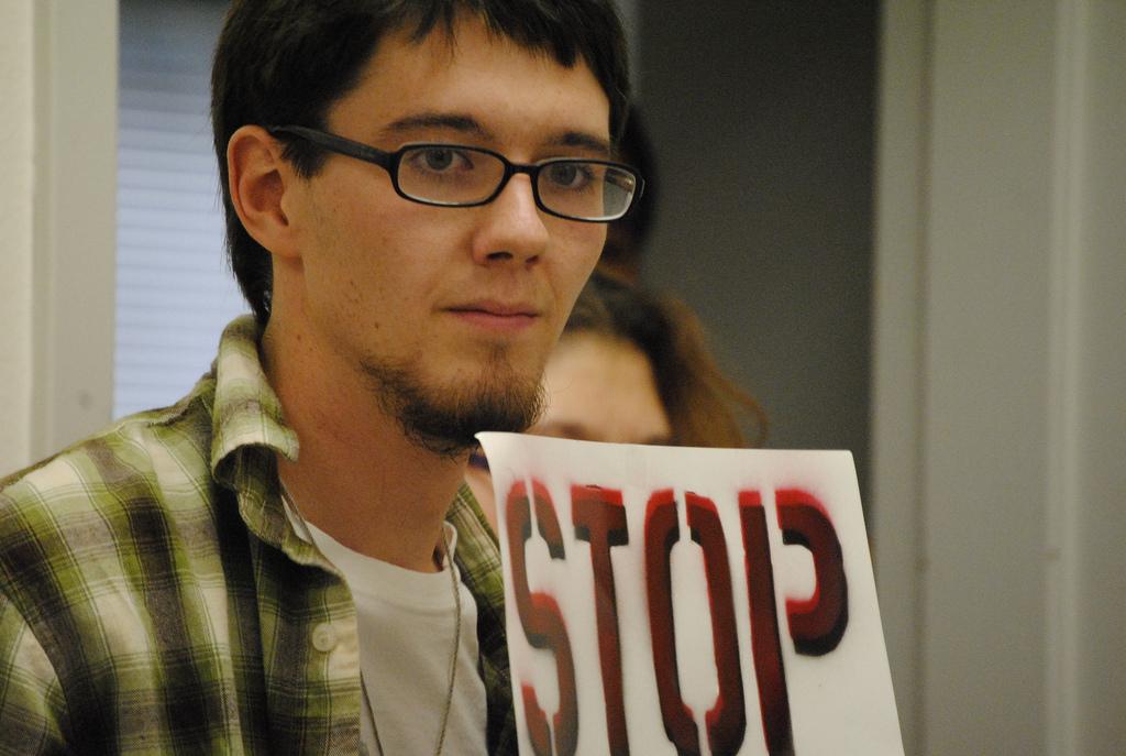 ASDVC VP of Legislative Affairs-elect Brian Donovan. (Courtney Johnson/The Inquirer, 2010)