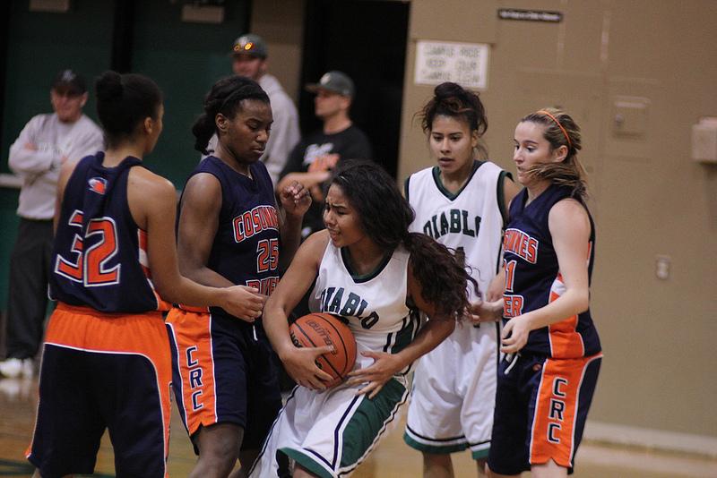 Alana Ala gets fouled by the Hawks' press coverage, capitalizing from the line. (Matthew Emmanuel/Inquirer)