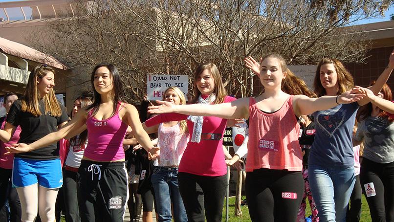 DVC flash mob joins V-Day’s One Billion Rising