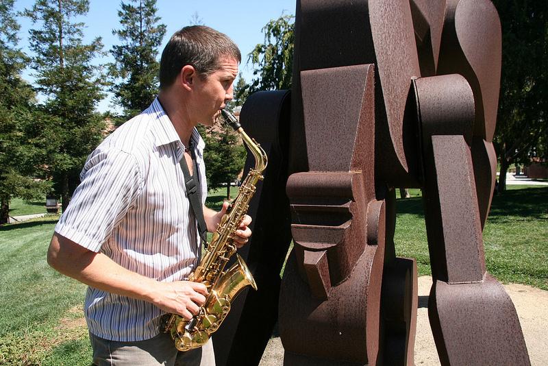 Matt Zebley joins DVC as the new jazz instructor. (Adrienne Lundry/ The Inquirer)