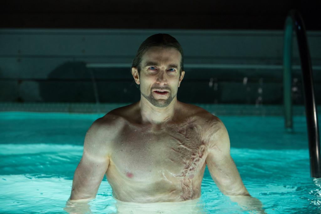 Sharlto Copley as Adrian Pryce in Oldboy. The film is the latest uncalled for Hollywood adaptation. (Courtesy of 40 Acres and a Mule Filmworks)