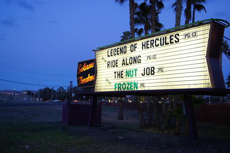 The Solano West Wind drive-in , the only theater of its kind in the East Bay. Located in North Concord, off of Hwy 4.