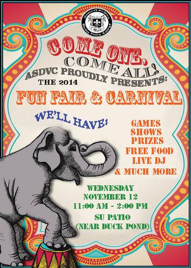 Upcoming News: ASDVC will host fun fair