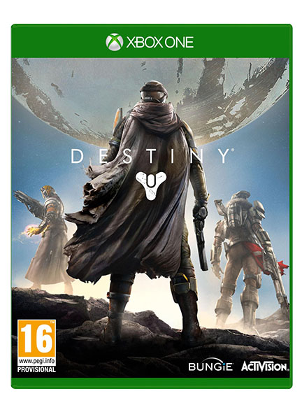 Xbox edition cover for Destiny video game.