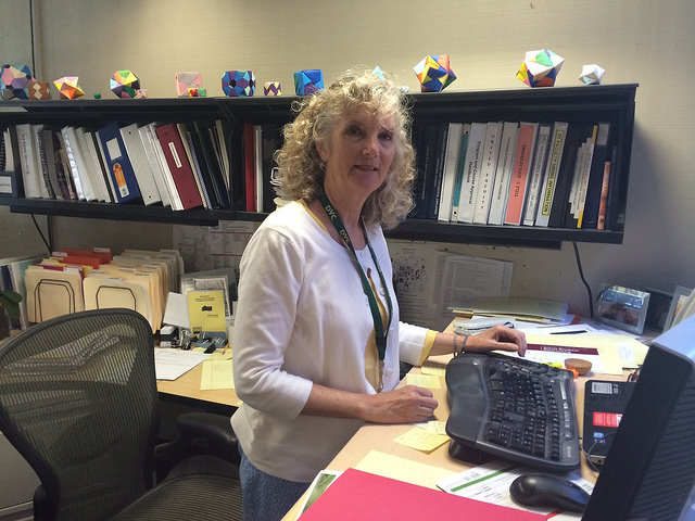 DVCs Vice President of Instruction(Interim) Rachel Westlake discusses current trends in college majors in her office in the Administration Building on Tuesday, Sept. 1, 2015. 