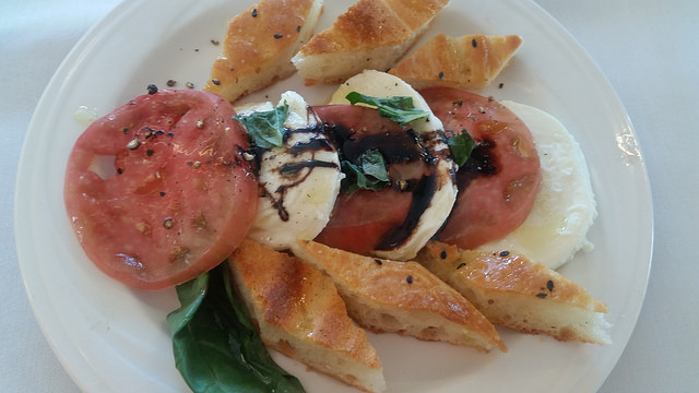 Caprese Salad served at The Norseman on DVCs Pleasant Hill Campus