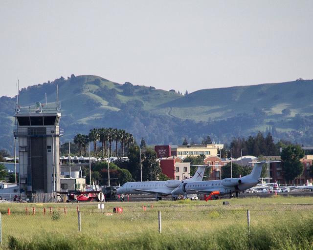 JetSuiteX prepares for their first commercial flights out of Buchanan Airfield in Concord on April 18.