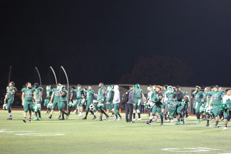DVC leaves the field after a disappointing 28-20 loss.