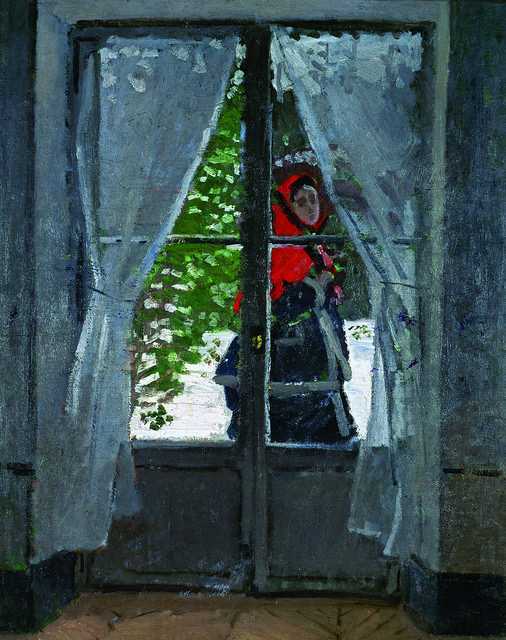 Claude Monet, "The Red Kerchief," c. 1869