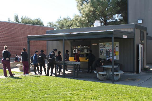 The Crows Nest is a popular hotspot for lunch on campus.
