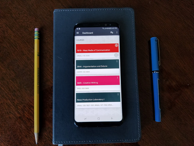 The Canvas app for Android keeps you up to date on your classes with just your phone. 