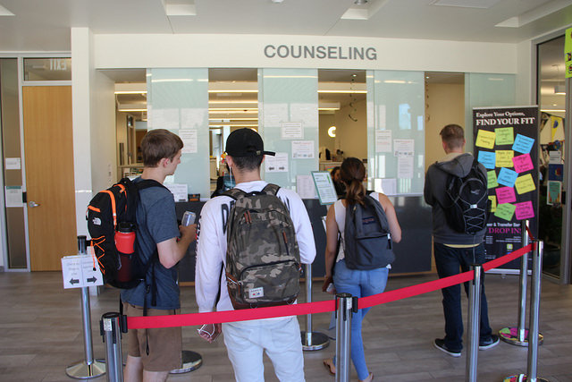 The DVC counseling center which houses school an wellness counselors.