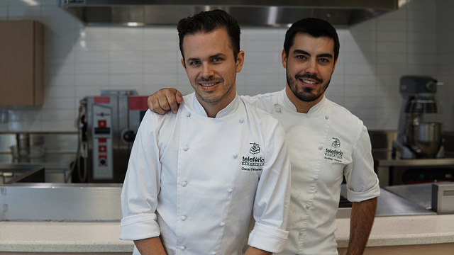 Chefs+Oscar+Cabezas+%28left%29+and+Rodrigo+Vazquez+%28right%29.