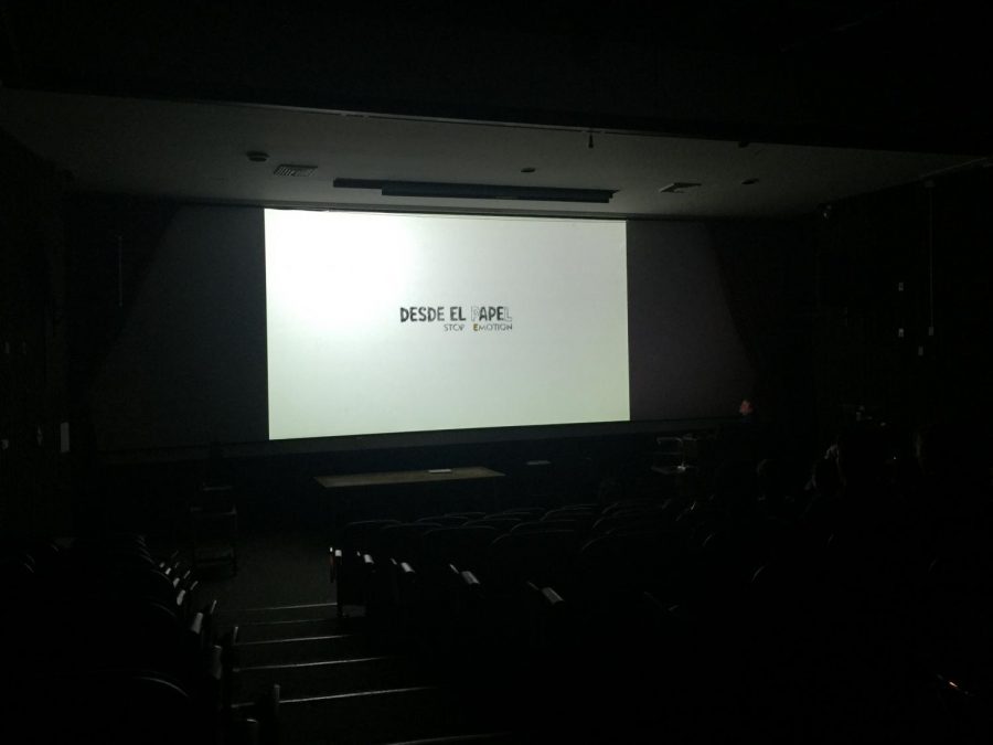 Screening of film Desde El Papel, at Reel Love Film Fest. Feb. 22, 2018.
