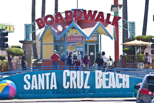 Picture of Santa Cruz Beach Boardwalk in Santa Cruz, CA taken on Aug. 21, 2012. Photo courtesy of Jim Bahn.