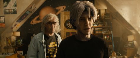 (L-R) MARK RYLANCE as Anorak and TYE SHERIDAN as Parzival in Warner Bros. Pictures, Amblin Entertainments and Village Roadshow Pictures action adventure READY PLAYER ONE, a Warner Bros. Pictures release.