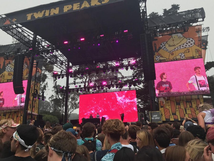 Twin Peaks stage at Outside Lands Music Festival on August 13, 2017