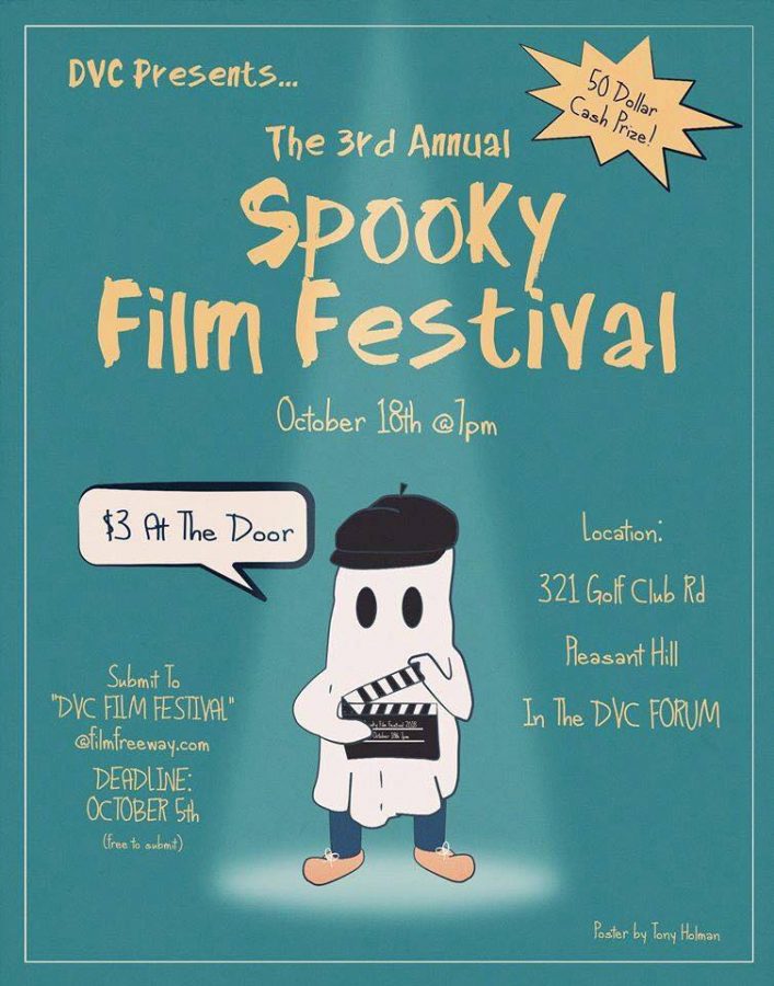 The+poster+for+the+Spooky+Film+Festival%2C+which+was+created+by+Tony+Holman.++%28Courtesy+of+Mike+Milazo%29