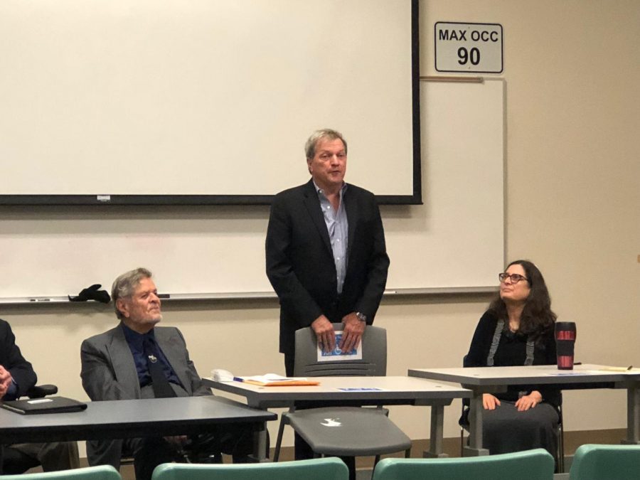 Mark Desaulnier headlined the group of speakers for United Nations Day at Diablo Valley College (Luis Lopez/The Inquirer)