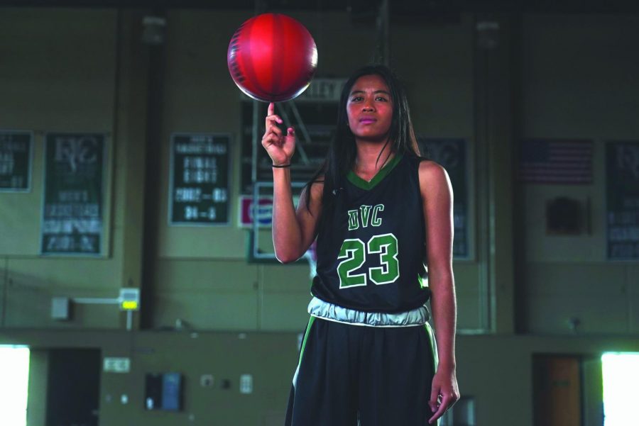 As a point-guard for the Vikings, Jasmine Kong had shown strong dedication on the court. However, in her personal life, she has had to persevere. (Ethan Anderson/The Inquirer).