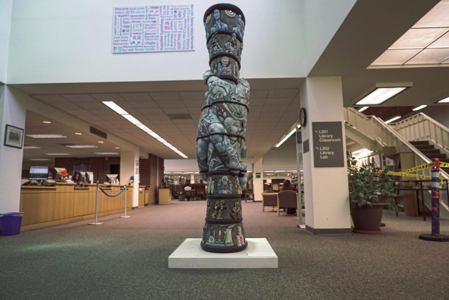 The DVC library is home of different resources available for students. (Kat Uher/The Inquirer).