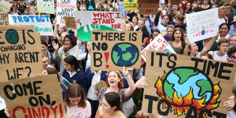 The Global Climate Strikes have started a movement around not only awareness about climate change, towards a demand for action. (Photo courtesy of Aspen Real Life).