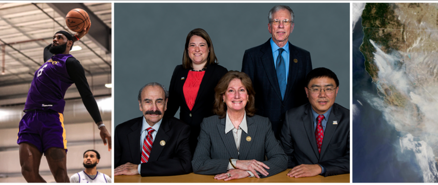 Photos courtesy of the Los Angeles Lakers, 4CD Governing Board and NASAs Earth Observatory. 