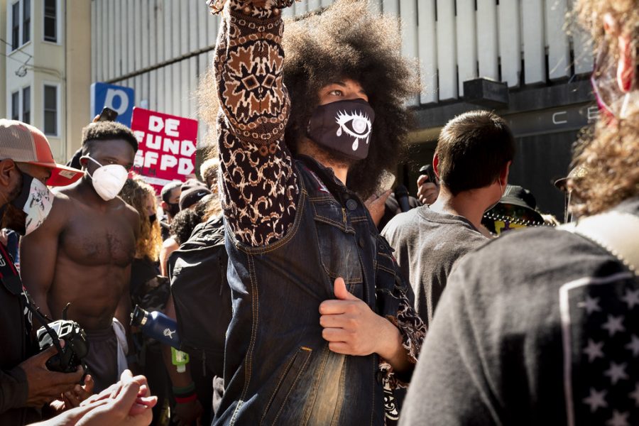Black Lives Matter protest in San Francisco, courtesy of vhines200 on Flickr.