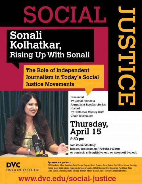 DVC Social Justice Series Flyer