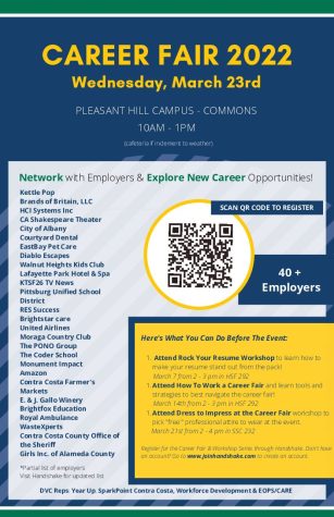 DVC to Host Spring Career Fair Featuring 50 Companies