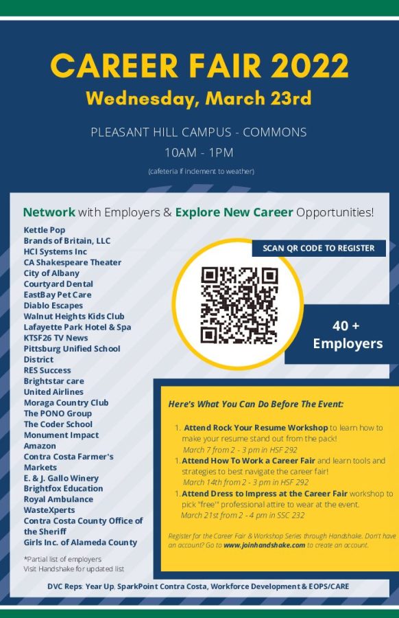 DVC to Host Spring Career Fair Featuring 50 Companies