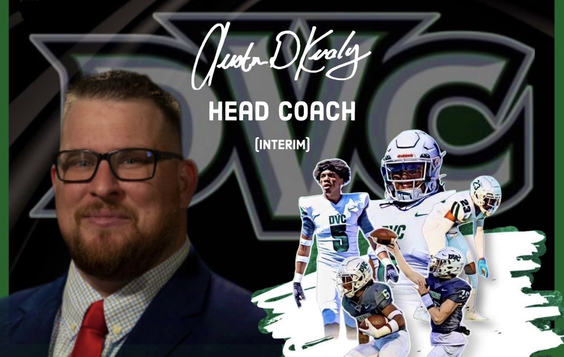 New DVC Head Football Coach Targets Players Success On and Off the Field