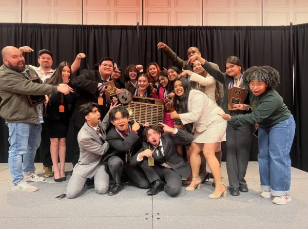 Celebratory team photo taken after DVCs Speech & Debate team took home over 30 individual awards.
Photo courtesy of @dvcforensics via Instagram